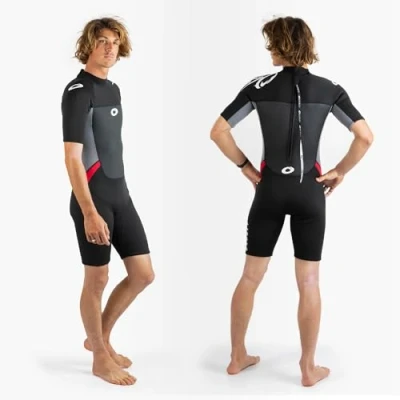 Image of Osprey Origin Mens 3/2mm Shorty Summer Wetsuit Surf, Kayak, Bodyboard