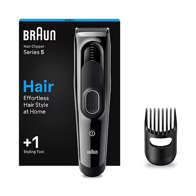 Image of Braun Hair Clipper Series 5 HC5310, Men&#039;s with 9 Length Settings