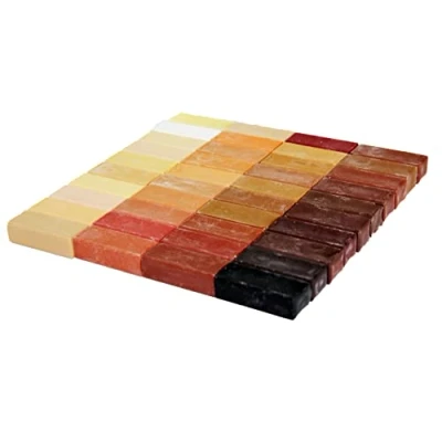 Image of Konig Wax Filler Sticks 40 x 4cm Wood Colours (#130) HARDWAX