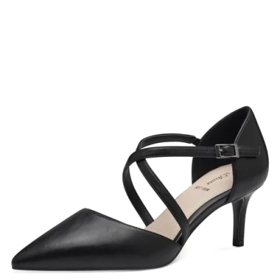 Image of s.Oliver Women&#039;s 5 24405 42 Pump, Black, 7.5 UK