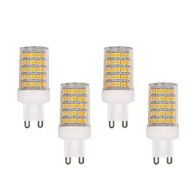 Image of 4 Packs G9 LED Light Bulb,10W(Replacement of 100W Halogen Lamp)Ceramic Base Non Dimmable 3000K Warm White 1000LM Household Lighting with 360 Beam Angle