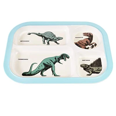 Image of Rex London Children&#039;s Dinosaurs Melamine Tray