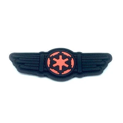 Image of Tie Fighter Pilot Wings Cosplay Airsoft PVC Patch