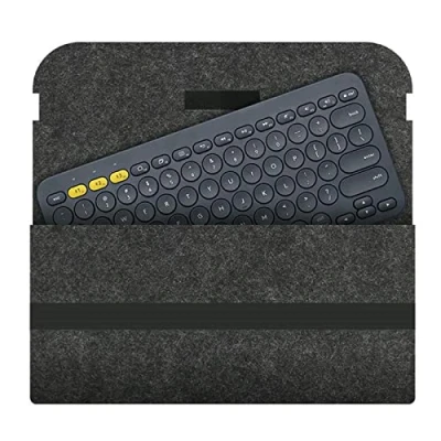 Image of alloneslife Wool Felt Keyboard Storage Bag For K380 K480 Sleeve Case New Fashionable