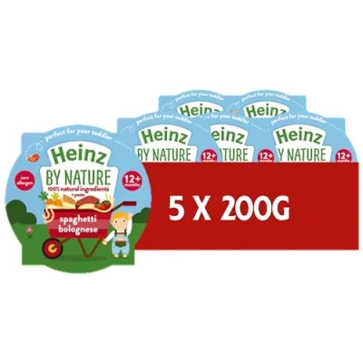 Image of Heinz Spaghetti Bolognese Tray, 230 gm (Pack of 5)