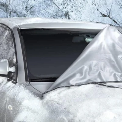 Image of XtremeAuto® Universal Heavy Duty Car Magnetic Windscreen Frost Ice Snow Winter Cover Protector