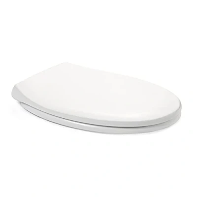 Image of TATAY Toilet Seat WC Universal Comfort, de UF, Natural resistance to bacteria, no proliferation in humidity, long lasting, easy clean., Made CHINA, White, 38 x 5.2 45.8 cm