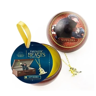 Image of Official Fantastic Beasts Niffler Bauble with Necklace Inside