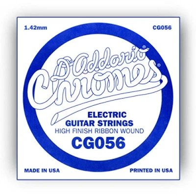 Image of D&#039;Addario .056 Flat Wound Single String for Electric Guitar