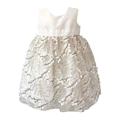 Image of Heritage Baby Special Occasion Dress Off White Size 6 12M