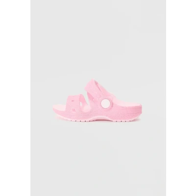 Image of Crocs Unisex Child Classic Sandals, Pink Milk, 8 UK