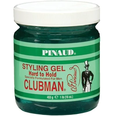 Image of Clubman Hard To Hold Styling Gel, 16 oz.