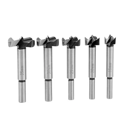 Image of 5pcs/Set Hand Tools Auger Drill Bit Woodworking Hole Saw Wooden Wood Cutter
