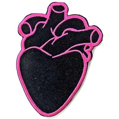 Image of Men&#039;s Yungblud Heart Woven Patch