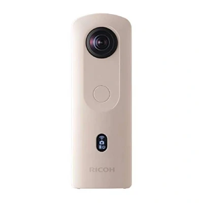 Image of RICOH THETA SC2 BEIGE 360Camera 4K Video with image stabilization High quality speed data transfer Beautiful night view shooting low noise Thin &amp; Lightweight For iOS, Android