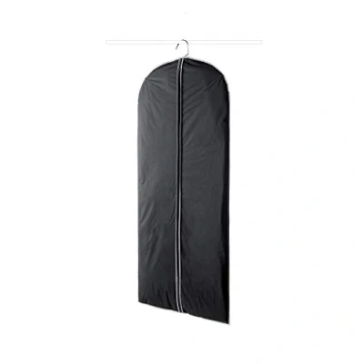 Image of Compactor Clothes Cover Bag, Long Length for Dresses and Coats, Zip Closure, Anti Dust, Urban Range, Black, 60 x 137 cm, RAN6271, PEVA
