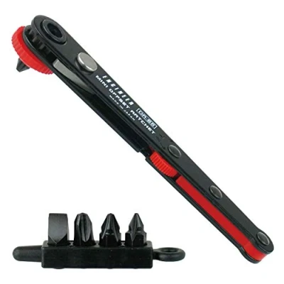 Image of ENGINEER dr 55 Ratchet Screwdriver, Red/Black