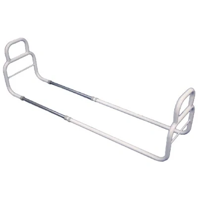 Image of Aidapt White Easy Fit Adjustable (960 1580) Bed stick Transfer Rail Designed to Help Getting In and Out of