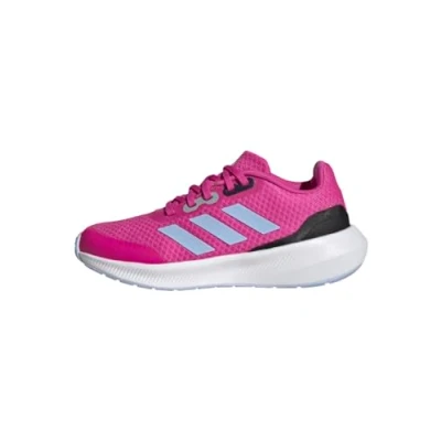 Image of adidas RunFalcon 3 Lace Shoes Running, Lucid Fuchsia/Blue Dawn/Core Black, 4 UK