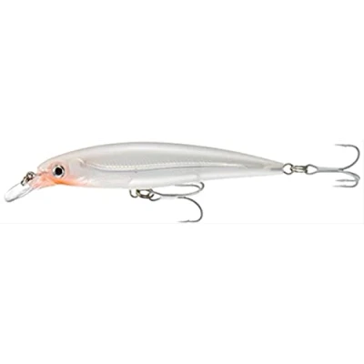 Image of Rapala X Rap Saltwater Lure with Two No. 3 Hooks, 1.2 1.8 m Swimming Depth, 10 cm Size, Glass Ghost