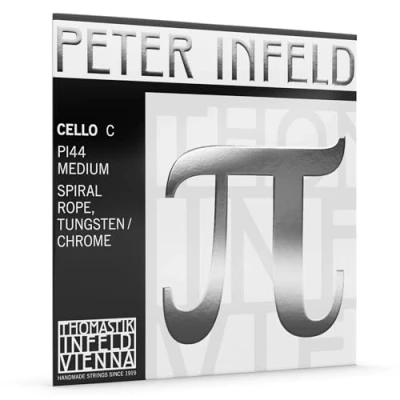 Image of Thomastik Peter Infeld PI44 C String for Cello 4/4 Medium Spiral Core Tungsten Chrome Wound