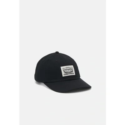 Image of Levi&#039;s Relaxed DAD Heritage Unisex Cap, Size: One Size, Regular black
