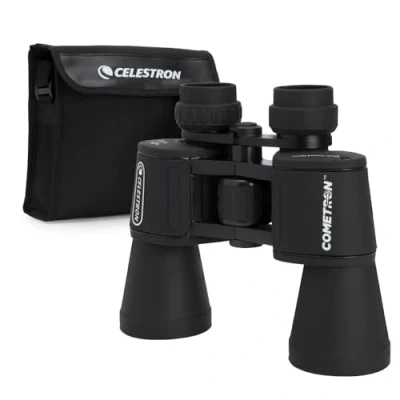 Image of Celestron 71198 Cometron 7x50 Porro Prism Binoculars, Black