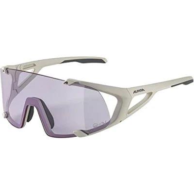 Image of ALPINA Unisex Adult, HAWKEYE S Q LITE V sports glasses, cool grey matt, One Size