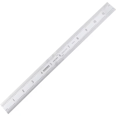 Image of 300mm/12&quot; Rigid Rustless Rule Square End