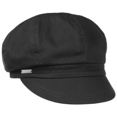Image of Seeberger Azalee Newsboy Cap Cotton (One Size Fuchsia)