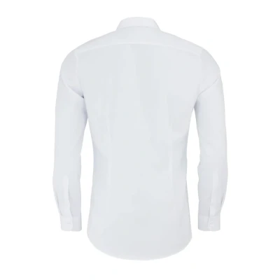 Image of Olymp No. Six Super SLIM Formal shirt, Men&#039;s, Size: 14, White