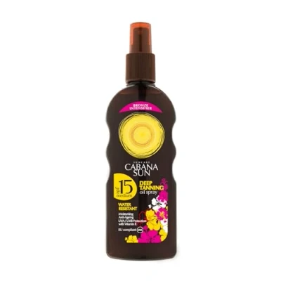 Image of Cabana Sun Deep Tanning Oil Spray SPF15, 200ml