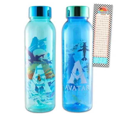 Image of Avatar Water Bottle School Supplies Bundle with 2 Drinking Bottles Plus More for Kids and Adults