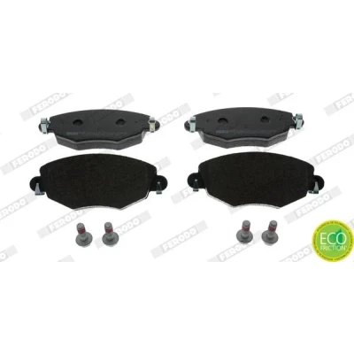 Image of C2S12638, C2S48022, C2S52079 Brake pad set FERODO PREMIER ECO FRICTION FDB1425 not prepared for wear indicator with accessories FORD: MONDEO 3