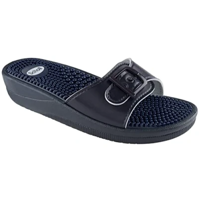 Image of Scholl New Massage, Sandali Donna, Blu, 40 EU
