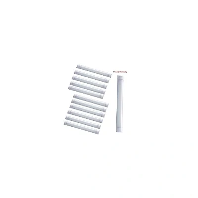Image of Brightex, Pack of 10 Led Batten Light 72W 6FT Tube Lights 8640 Lumen Garage Ceiling Mount Shop Office Company Home Fluorescent Slimline Cool White lamp Strip 7000K