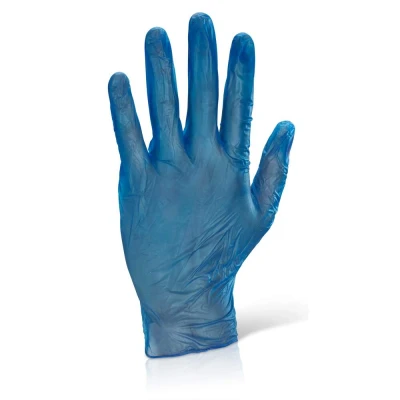 Image of Vinyl Examination Gloves Blue Pack of 1000 Small