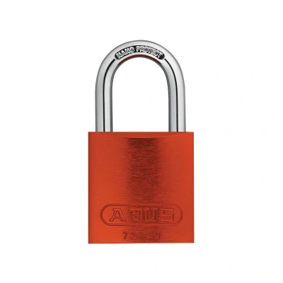 Image of Abus 72/40mm Aluminium Padlock Orange Keyed Alike TT02767