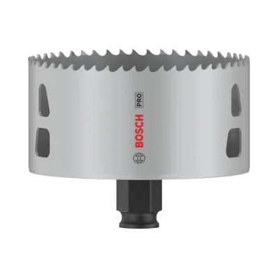 Image of Bosch 1x PRO Multi Material Power Change Plus Hole Saw (for Softwood, Drywall, Ø 95 mm, Professional Accessory Rotary Drill/Drivers)