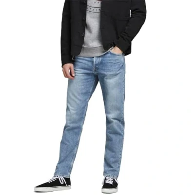 Image of JACK&amp;JONES PLUS Men&#039;s Jjichris Jjorignial Mf 920 Noos Pls Jeans, Blue Denim, 40 W/34 L