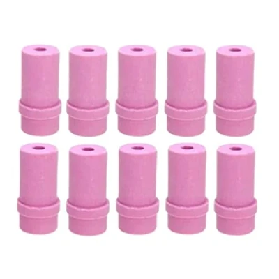 Image of 10Pcs Ceramic Sandblaster Nozzle Tips Sand Blaster Accessories Pink Nozzles Sandblasting Replace Guns