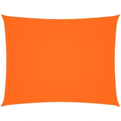 Image of vidaXL Sunshade Sail Oxford Fabric Rectangular 3x4 m Orange