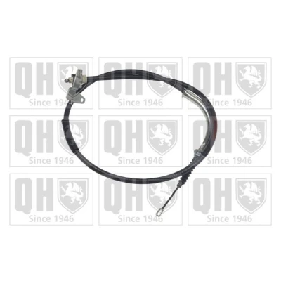 Image of 34406769954 Brake Cable QUINTON HAZELL BC4090 1402mm MINI: Hatchback, Convertible