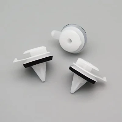 Image of VVO Fasteners White Plastic Exterior Windscreen/A Pillar Trim Clips for Land Rover Discovery, Range Rover, Sport, (Pack of 10)