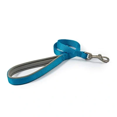 Image of Ancol Viva Padded Snap Lead Blue 100 x 1.9cm