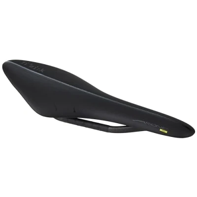 Image of FIZIK Arione 00 Road Bike Saddle with Full Carbon Shell and Braided Rail, Lightweight 140g, Black