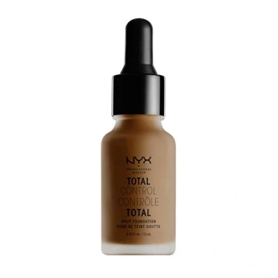Image of NYX Professional Makeup Total Control Drop Foundation, Precise Dosage, Buildable Coverage, Long Lasting, Vegan Formula, Matte Finish, Shade: Deep Cool