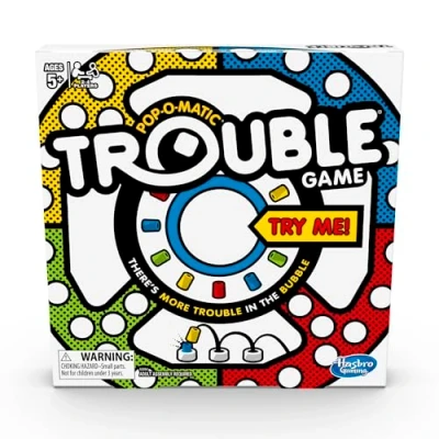 Image of Hasbro A5064 Games Trouble Game (Multicolour)