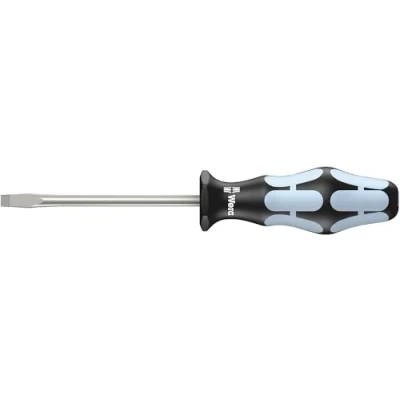 Image of Wera 3334 Kraftform Stainless Steel Lasertip Slotted screwdriver, 1.2x6.5x150mm, 05032005001