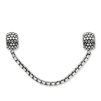 Image of Thomas Sabo Unisex Safety Chain Karma Beads 925 Sterling Silver KS0003 585 12